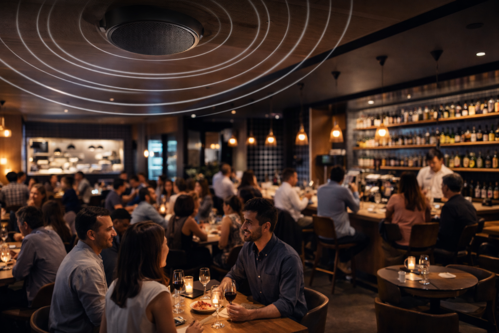 sonorisation de bar/restaurant 